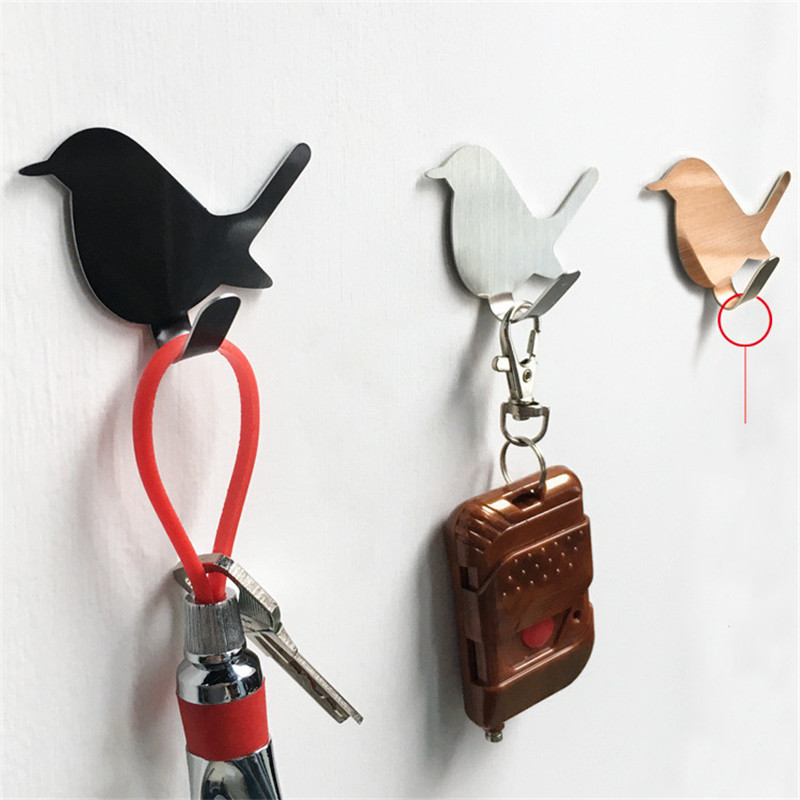 Robe Hook Adhesive - 2 Chiếc Tự Dính Móc Chim