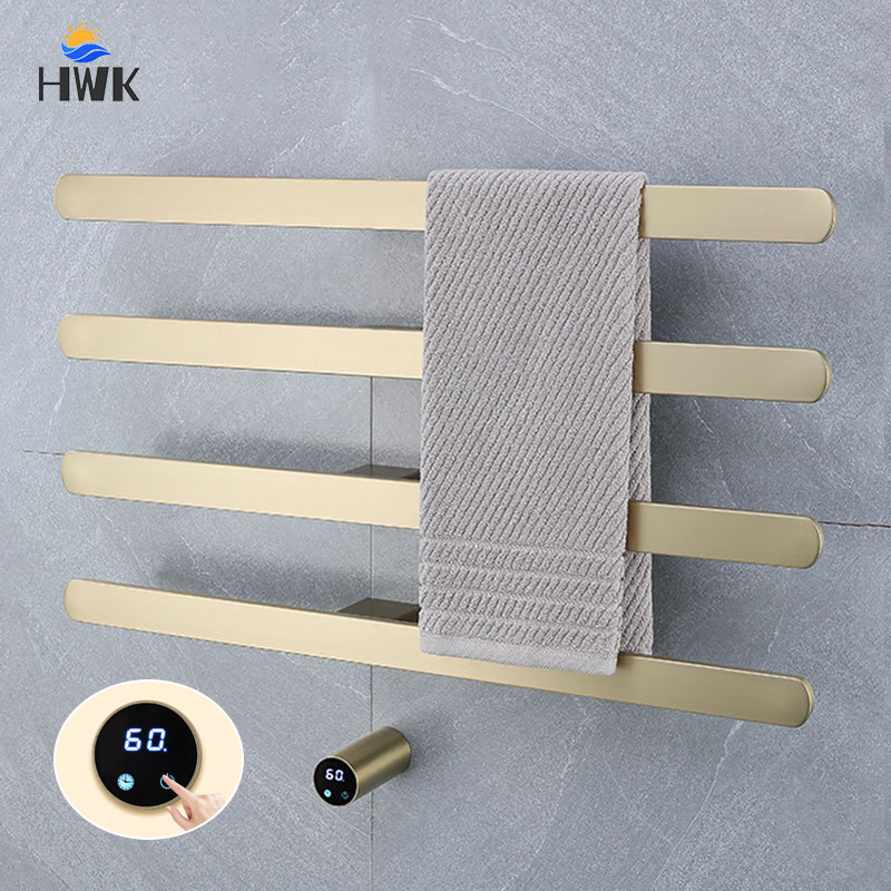 Brushed Gold Bathroom Towel Wa - đánh giá và giá Towel Warmer Electric