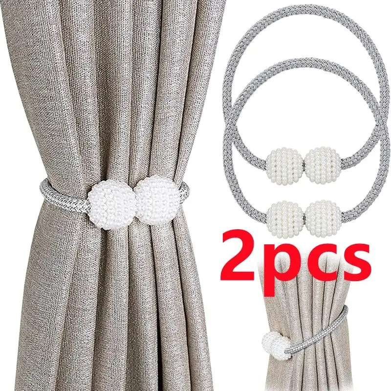 1/2PCS Pearl Magnetic Curtain  - đánh giá và giá Home Goods Bathroom