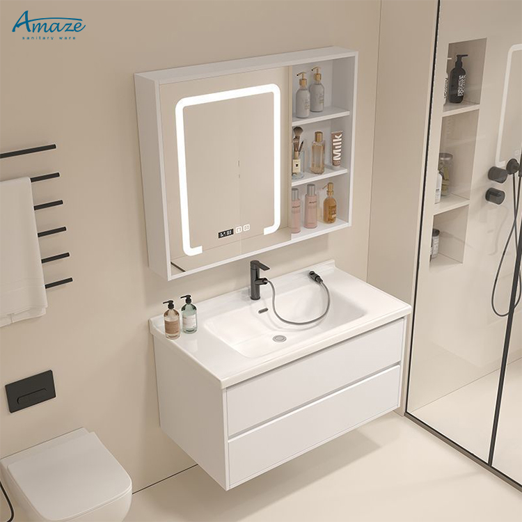Bathroom CabinetModern Luxury  - đánh giá và giá Home Living Bathroom Vanity