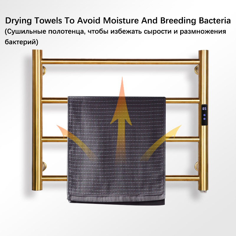 Black/Chrome/Gold Electric Tow - đánh giá và giá Towel Warmer Electric