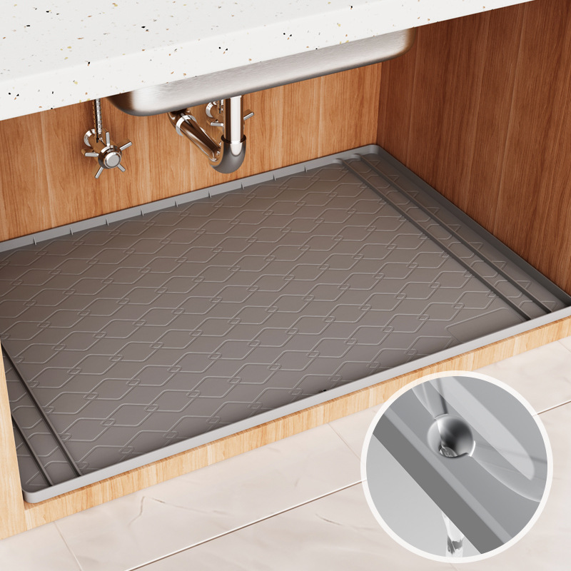 Silicone Under Sink Mat Kitche - đánh giá và giá Home Essentials Bathroom Cabinet