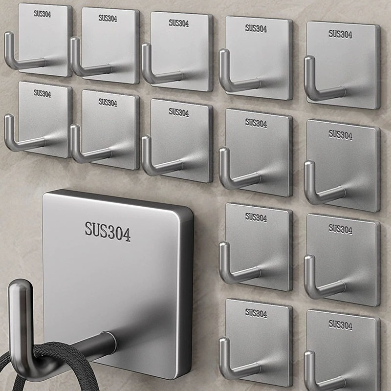 Heavy Duty Stainless Steel Adh - đánh giá và giá Robe Hook Adhesive