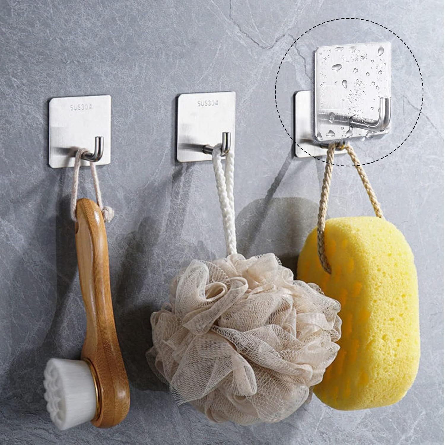 Heavy Duty Stainless Steel Adh - đánh giá và giá Robe Hook Adhesive