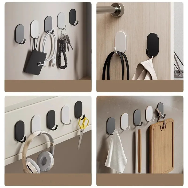1/10Pcs Self-Adhesive Wall Hoo - đánh giá và giá Robe Hook Adhesive