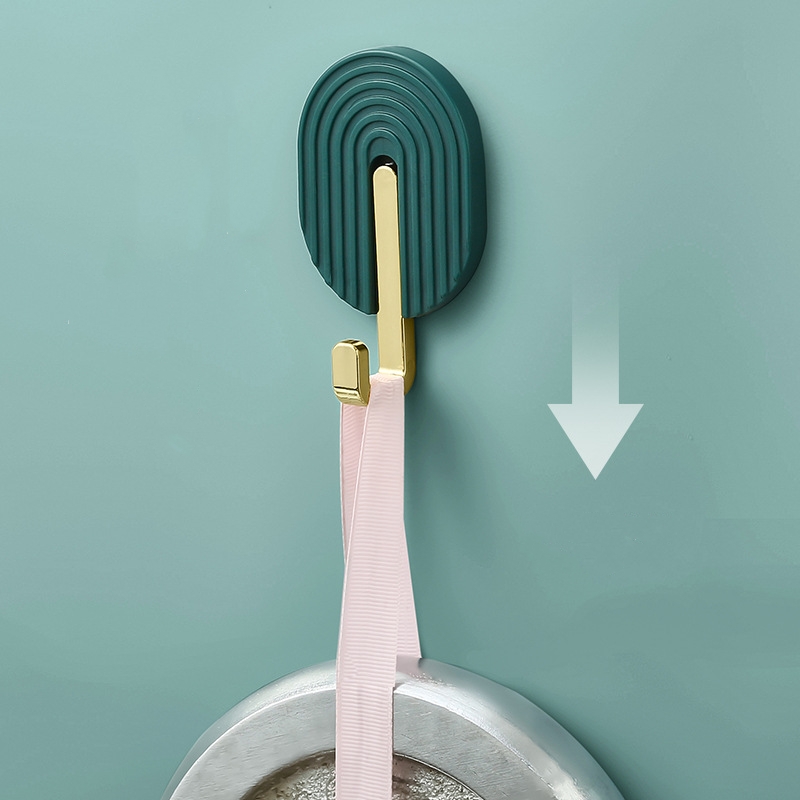2 Chiếc Tường Nhựa Tự Dán Móc  - đánh giá và giá Robe Hook Adhesive