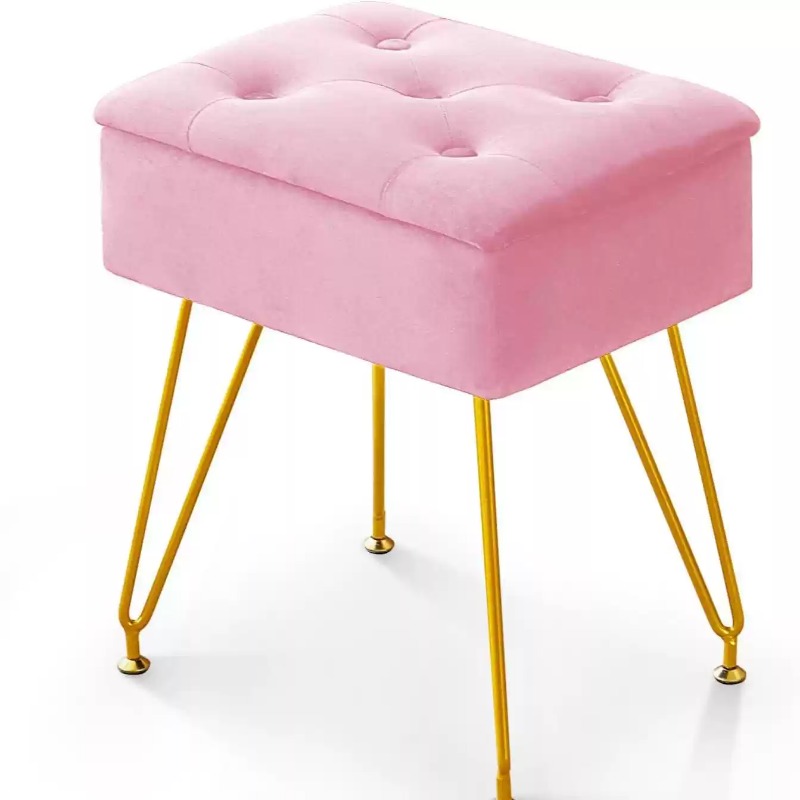 Modern Soft Vanity Stool Ottom - đánh giá và giá Home Living Bathroom Vanity