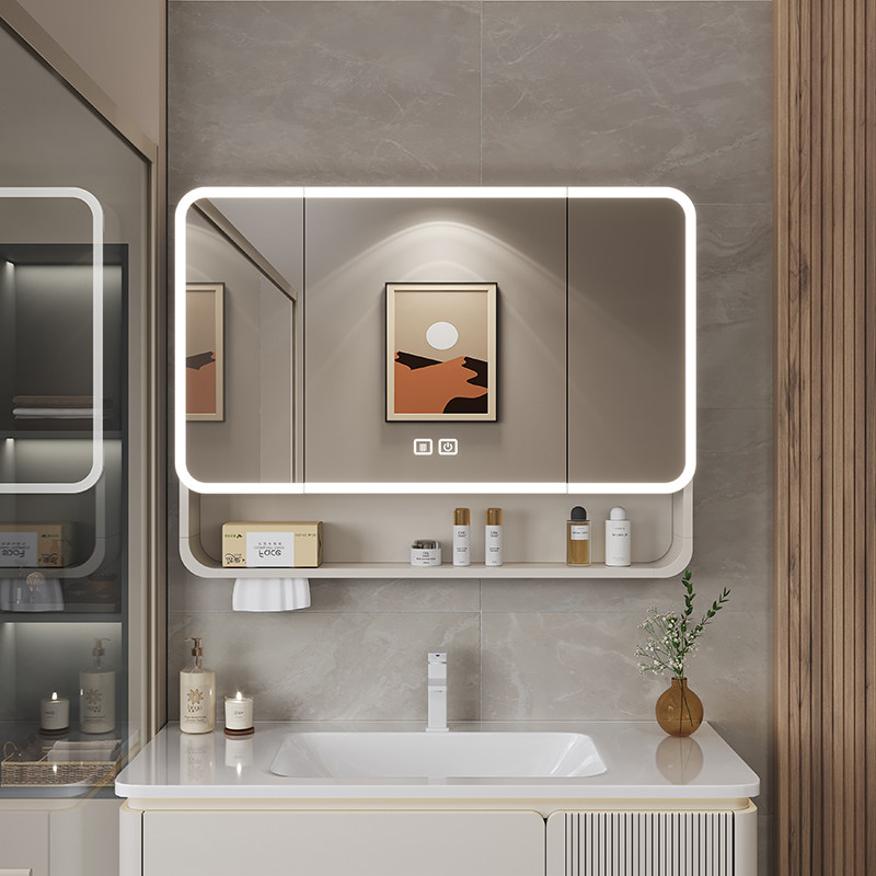 Organizer Mirror Bathroom Cabi - đánh giá và giá Home Bathroom Glass