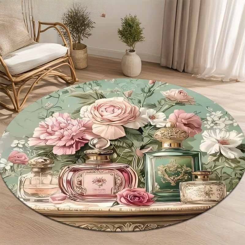 Elegant Retro Flower Perfume V - đánh giá và giá Home Living Bathroom Vanity