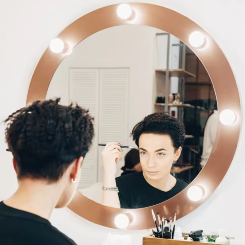 LED Makeup Mirror Light Dressi - đánh giá và giá Home Bathroom Glass