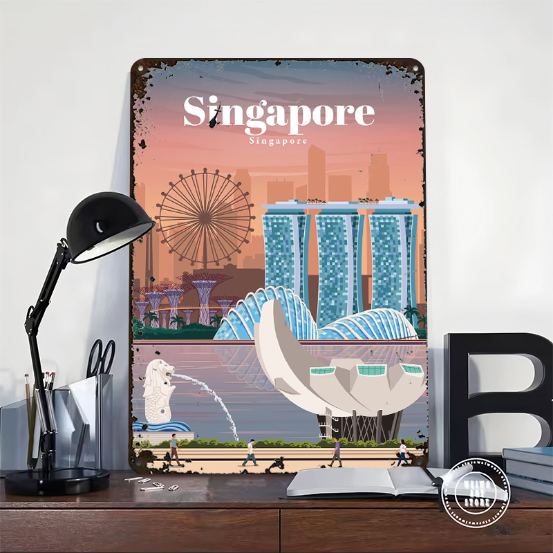 Travel to Singapore Printed Po - đánh giá và giá Home And Bathroom Singapore