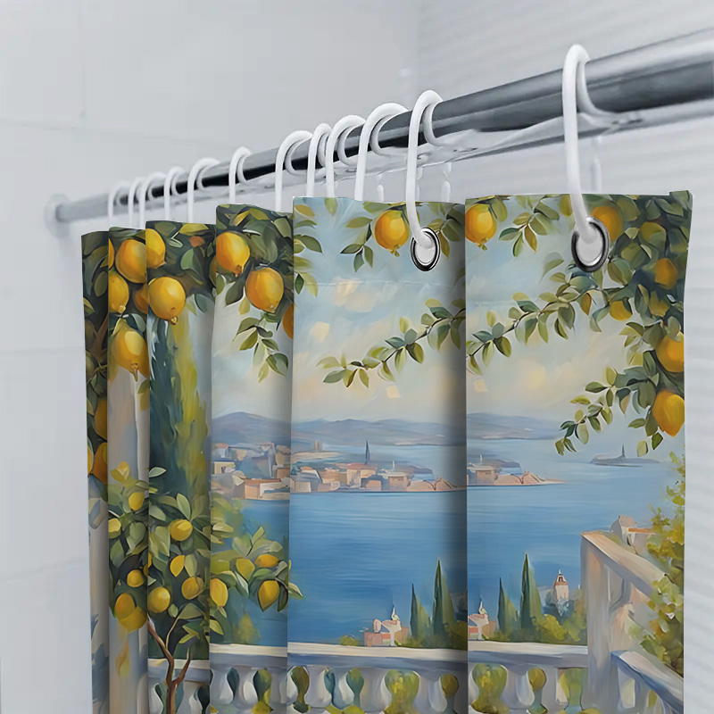 Mediterranean Lemon Garden Sho - đánh giá và giá Home Bathroom Ideas