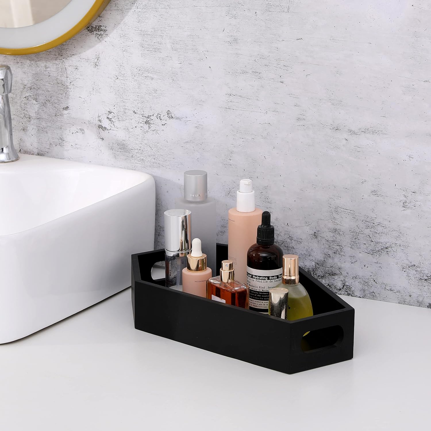 Gothic Coffin Wooden Makeup Or - đánh giá và giá Home Living Bathroom Vanity