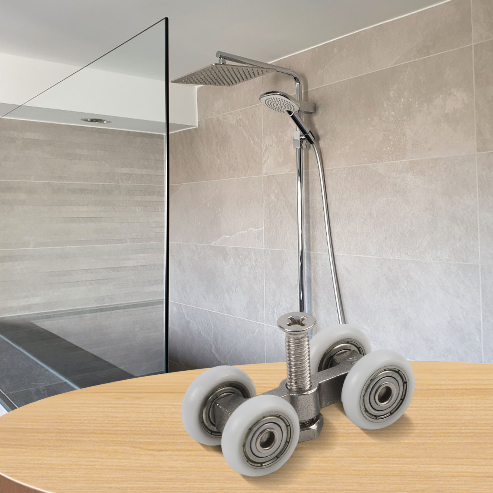 Sliding Door Roller Load Beari - đánh giá và giá Home Hardware Bathroom Cabinets