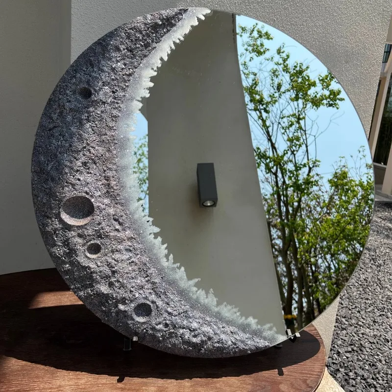 Moon Cute Mirror Wall Living R - đánh giá và giá Home Living Bathroom Vanity