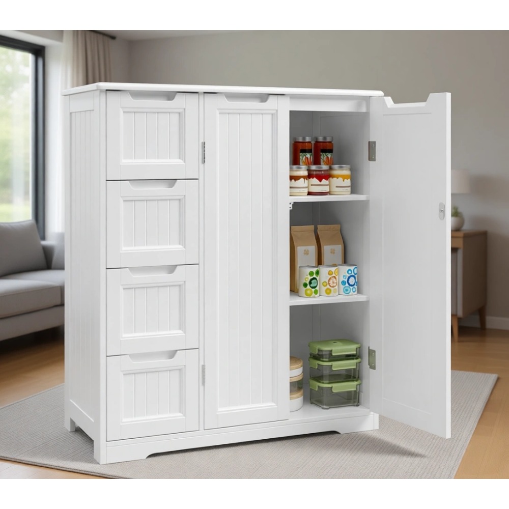 Bathroom Storage Cabinet with  - đánh giá và giá Home Essentials Bathroom Cabinet