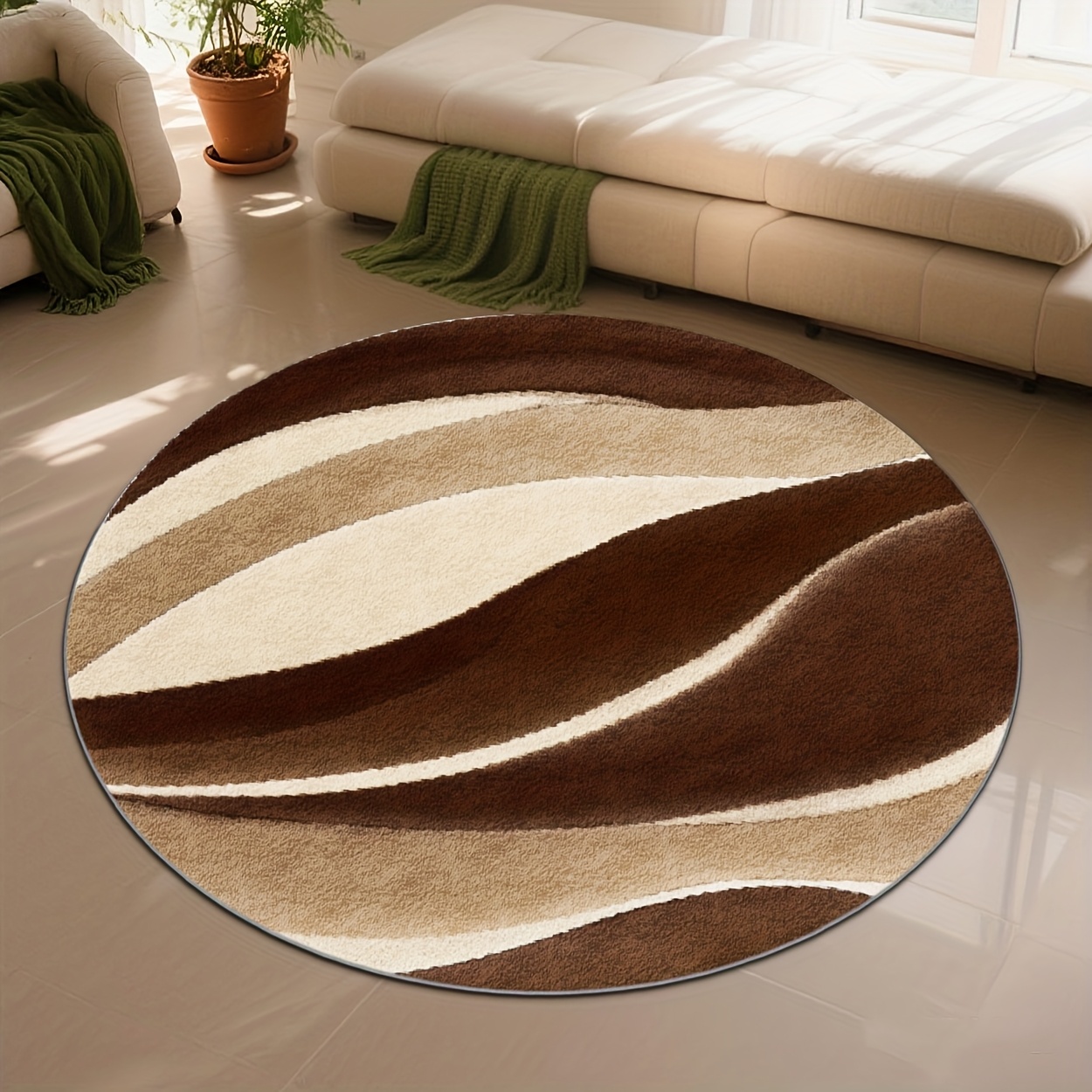 Boho Abstract Color Block Roun - đánh giá và giá Home Living Bathroom Vanity