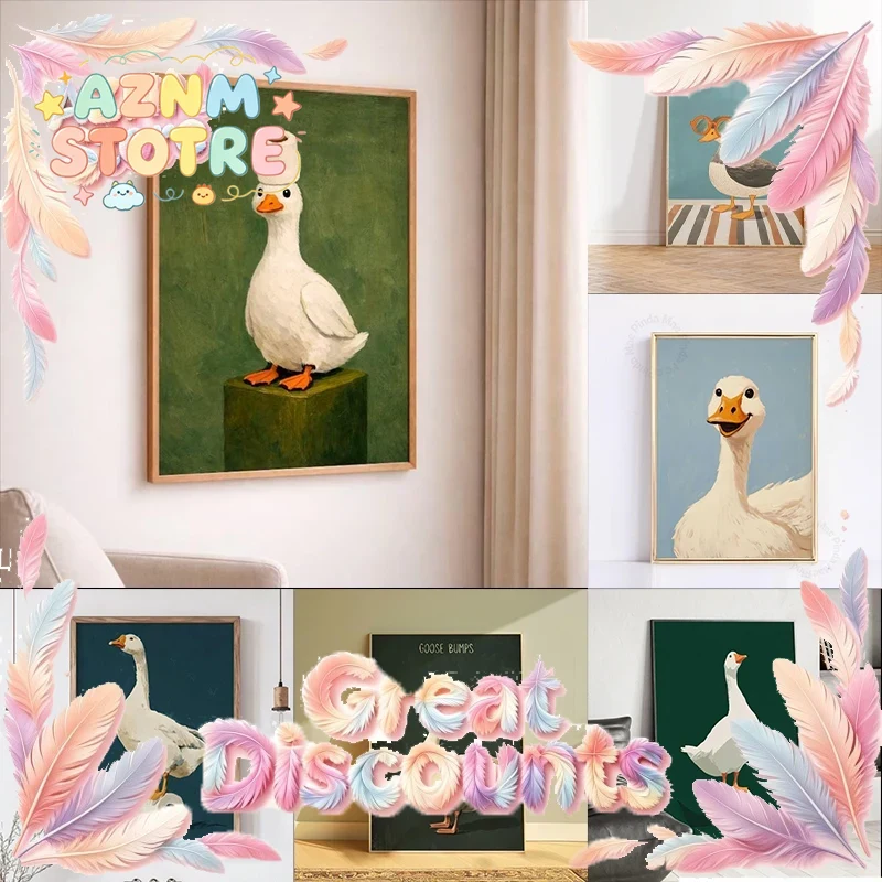 Duck Goose Poster, Funny Bathr - đánh giá và giá Home Bathroom Ideas