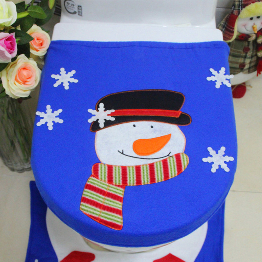 Snowman Themed Toilet Seat Cov - đánh giá và giá Home Bathroom Ideas