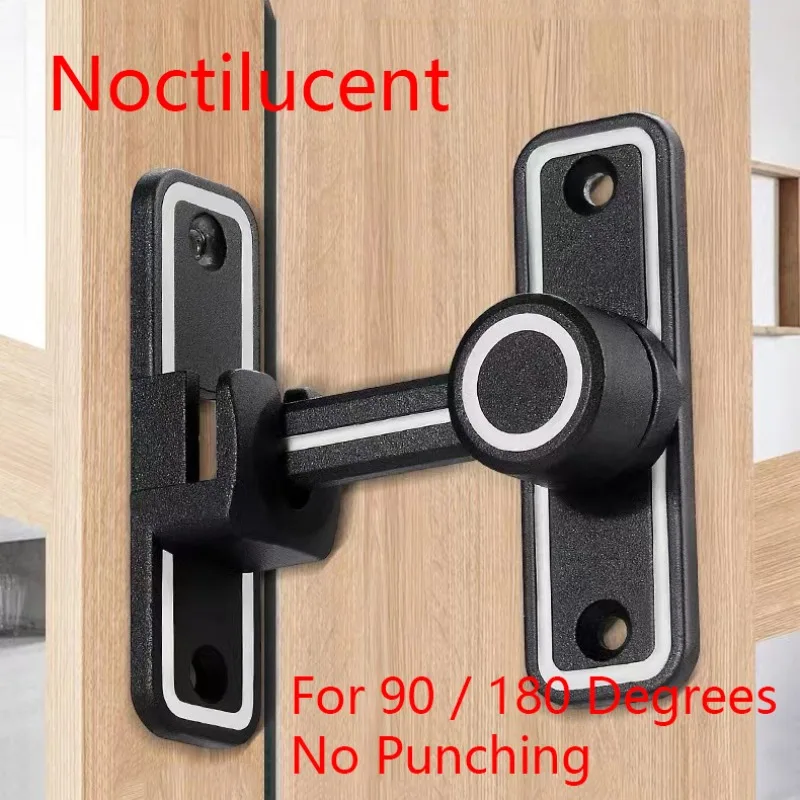 Black Luminous Barn Door Latch - đánh giá và giá Home Bathroom Hardware