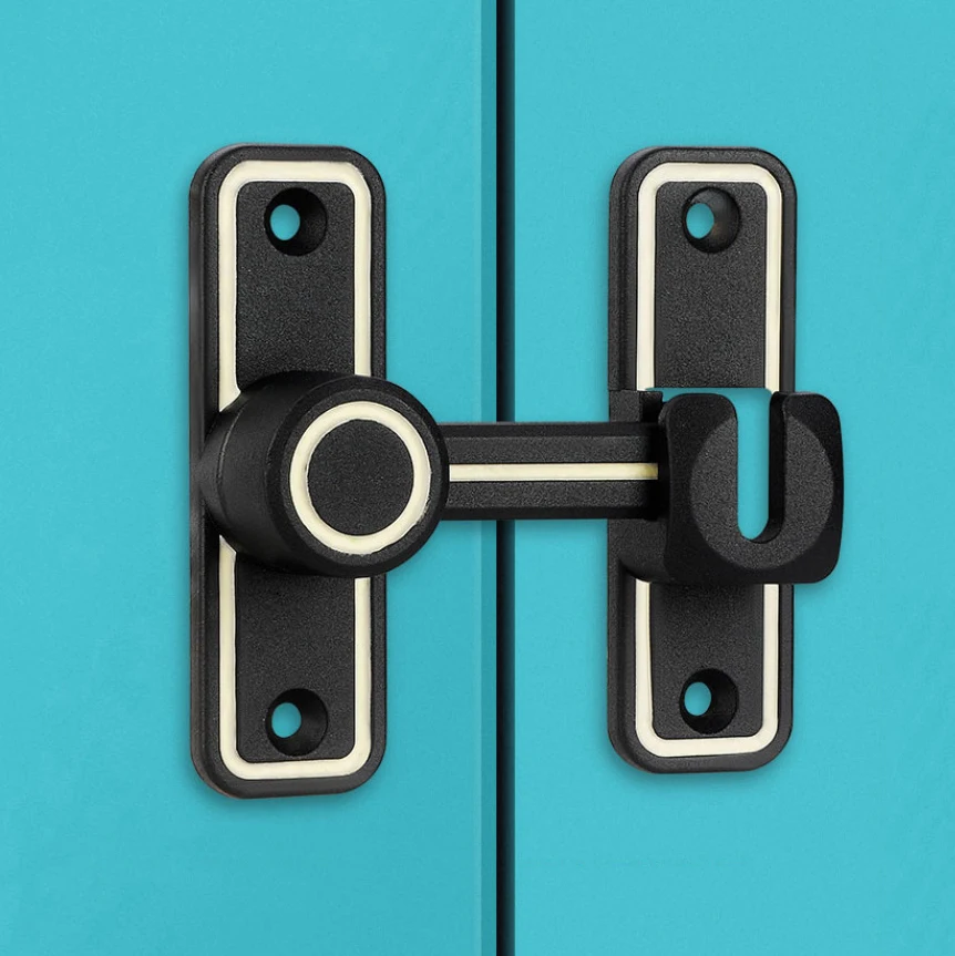 Black Luminous Barn Door Latch - đánh giá và giá Home Bathroom Hardware