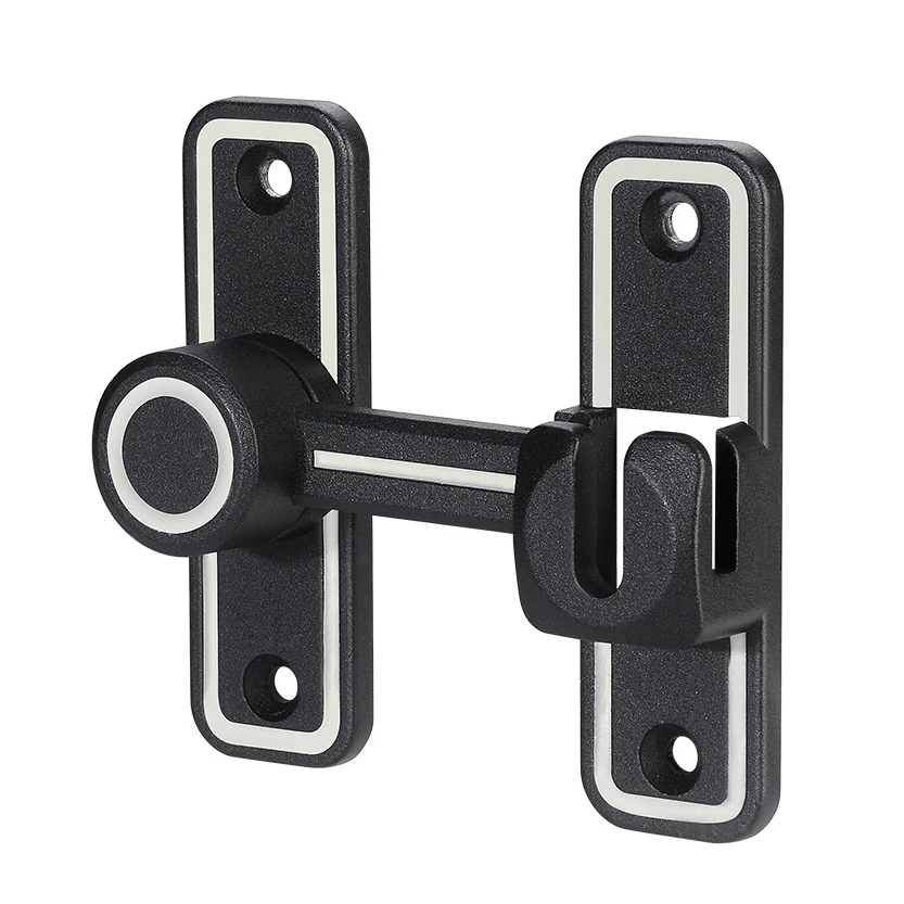 Black Luminous Barn Door Latch - đánh giá và giá Home Bathroom Hardware