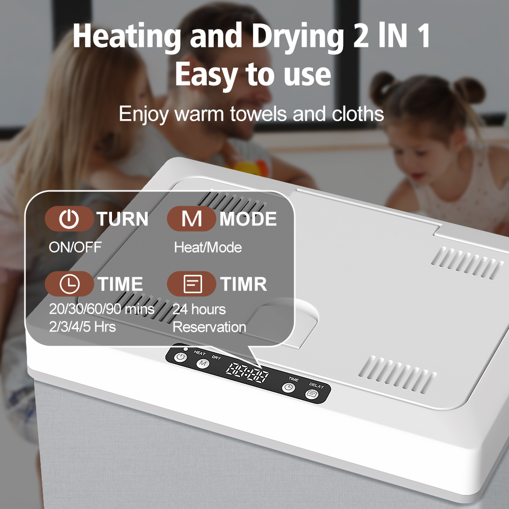600W Foldable Heating & Drying - đánh giá và giá Towel Warmer Electric