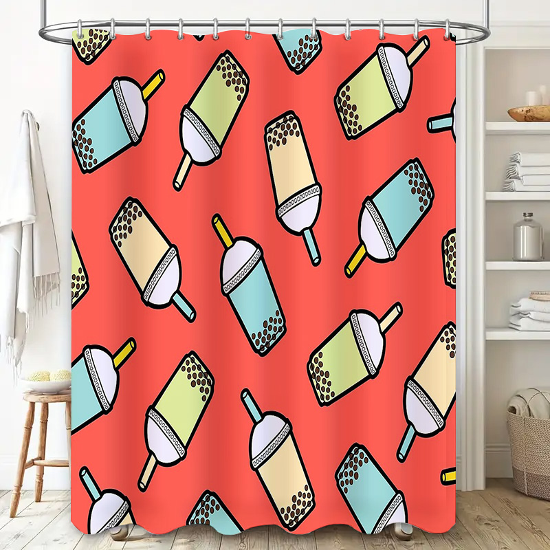 Unique Bubble Tea Shower Curta - đánh giá và giá Home Bathroom Ideas