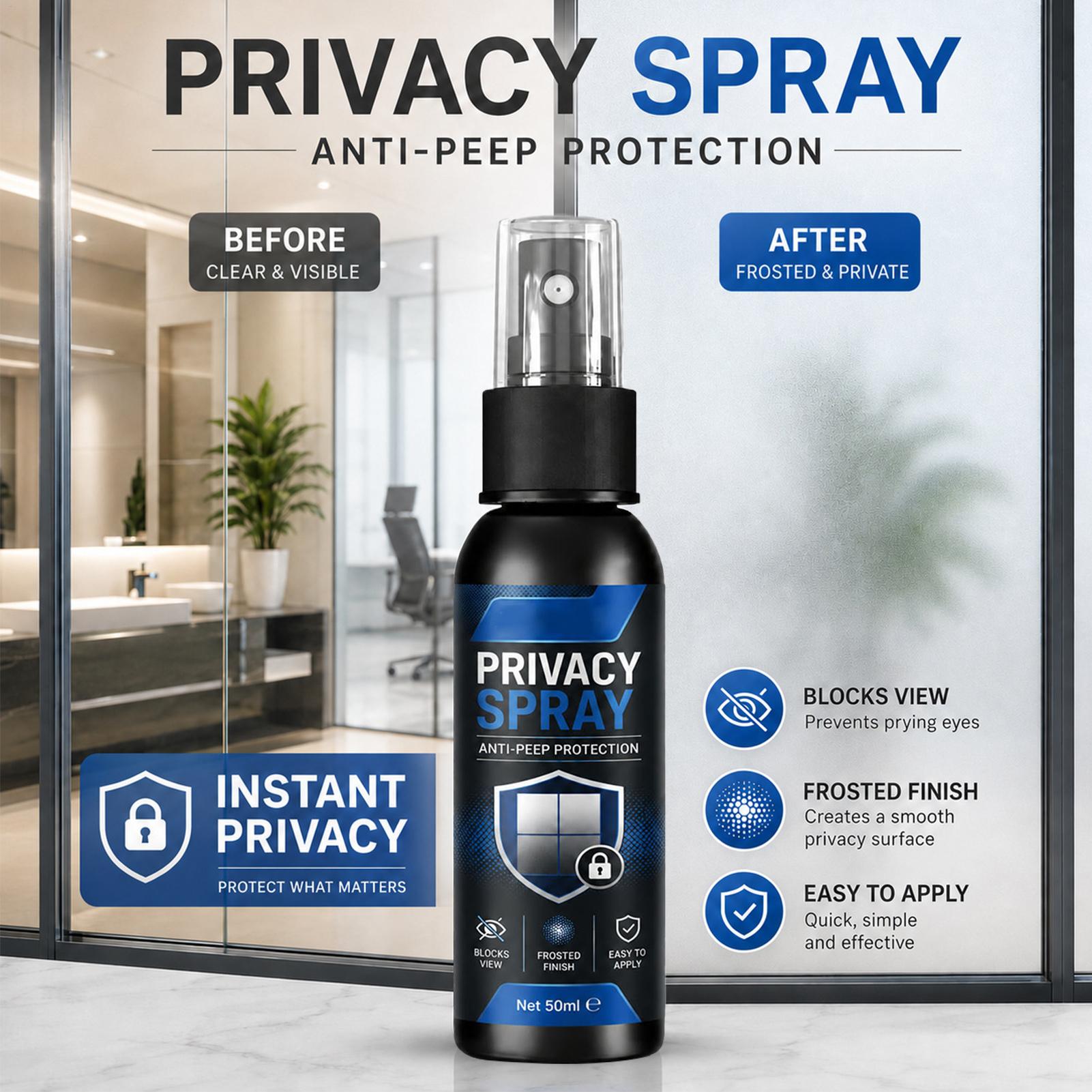 50ml Glass Frosting Spray Priv - đánh giá và giá Home Bathroom Glass