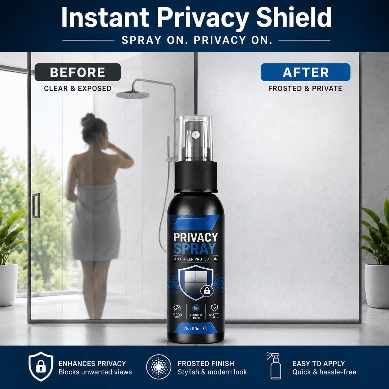 50ml Glass Frosting Spray Priv - đánh giá và giá Home Bathroom Glass