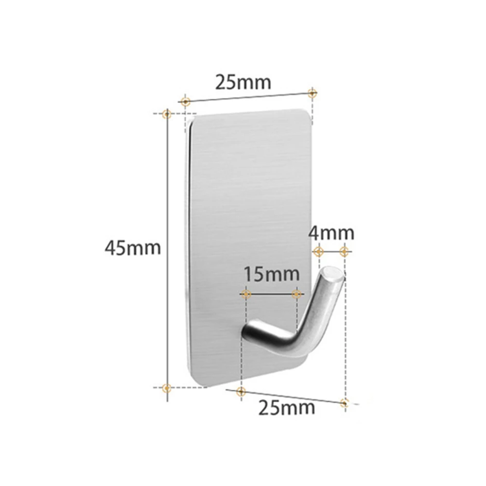 1-10Pcs Self Adhesive Hook Sta - đánh giá và giá Robe Hook Adhesive