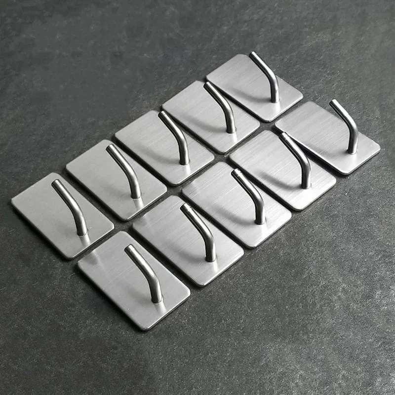 1-10Pcs Self Adhesive Hook Sta - đánh giá và giá Robe Hook Adhesive