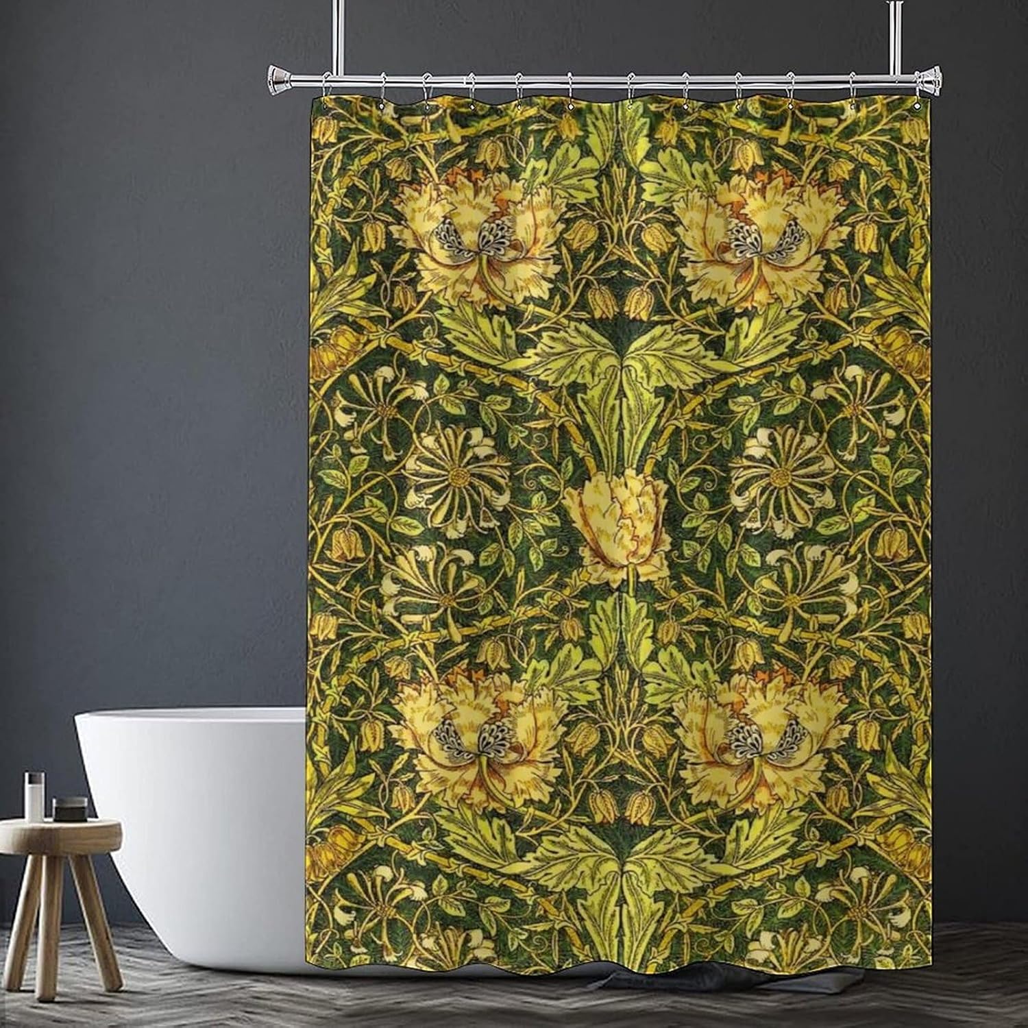 Waterproof Botanical Shower Cu - đánh giá và giá Home Bathroom Ideas