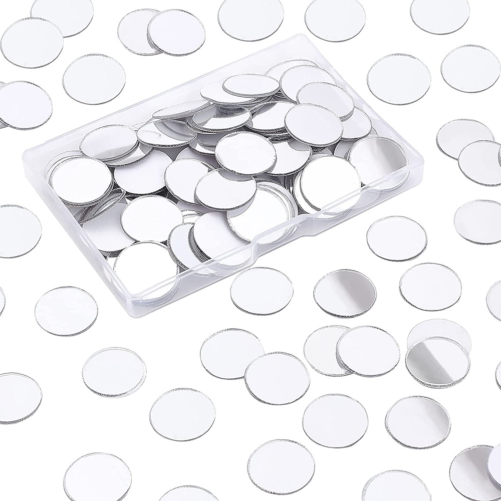 500PCS Round Mini Mosaic Tiles - đánh giá và giá Home Bathroom Glass
