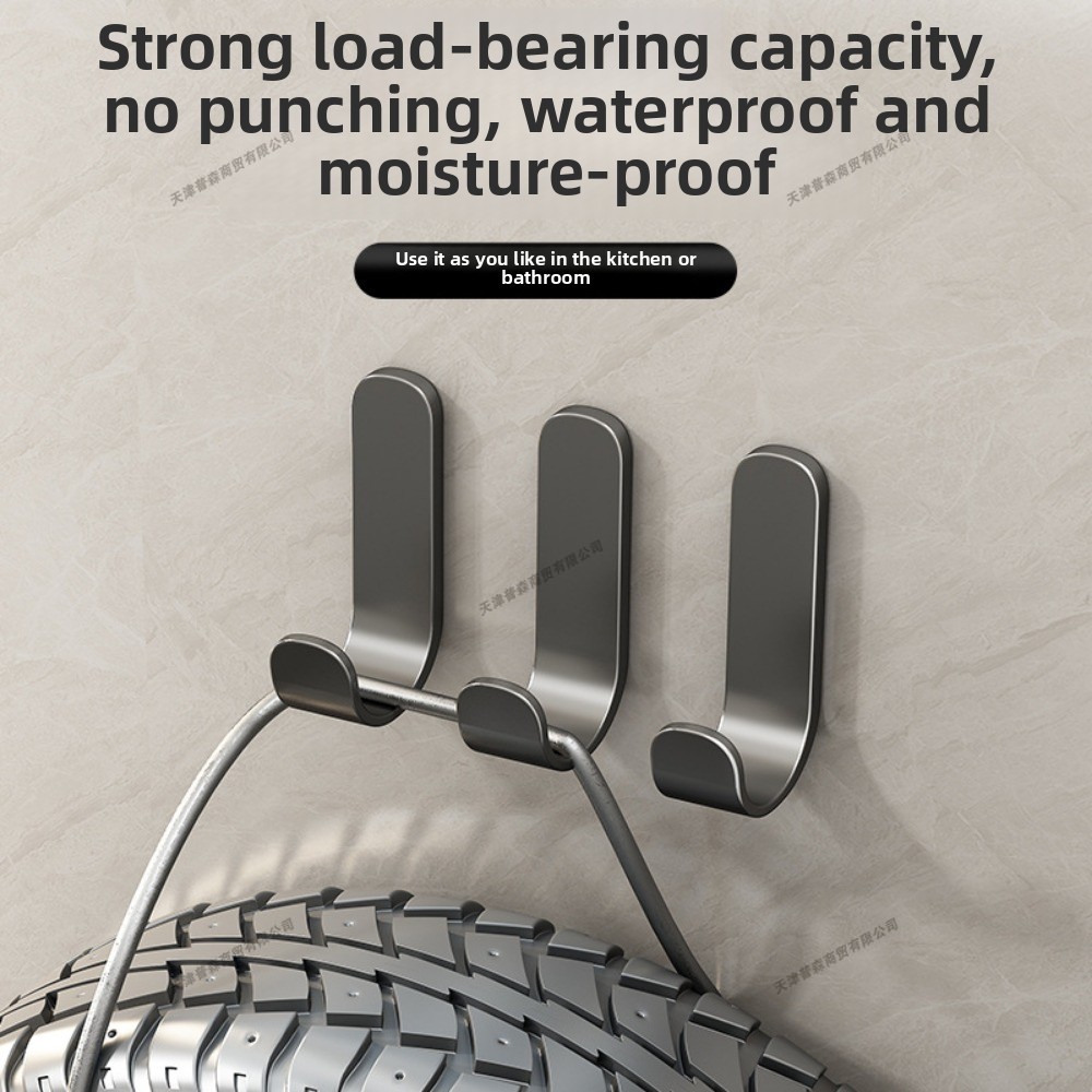 Punch-Free Adhesive Wall Hook  - đánh giá và giá Robe Hook Adhesive