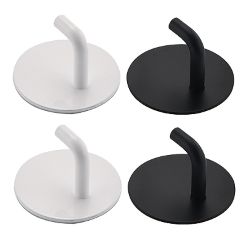 2Pc Black/white Stainless Stee - đánh giá và giá Robe Hook Adhesive