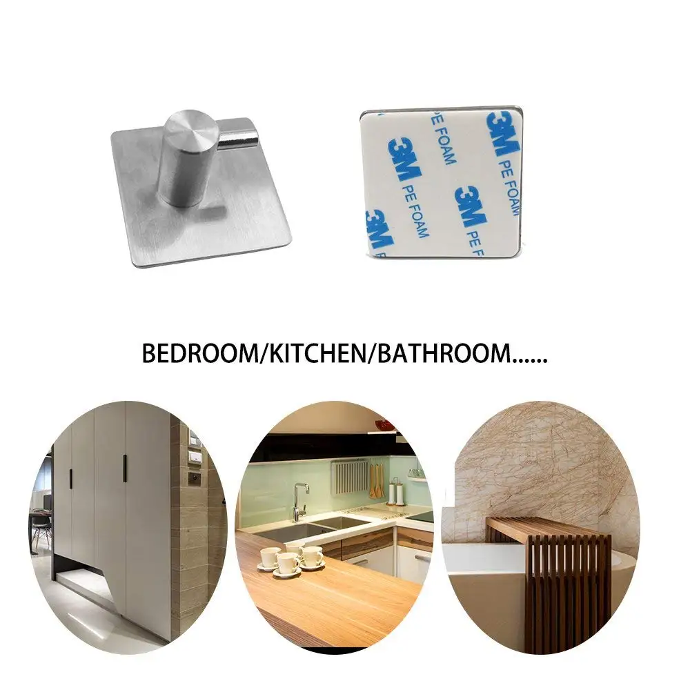 Stainless Steel 3M Self Adhesi - đánh giá và giá Robe Hook Adhesive