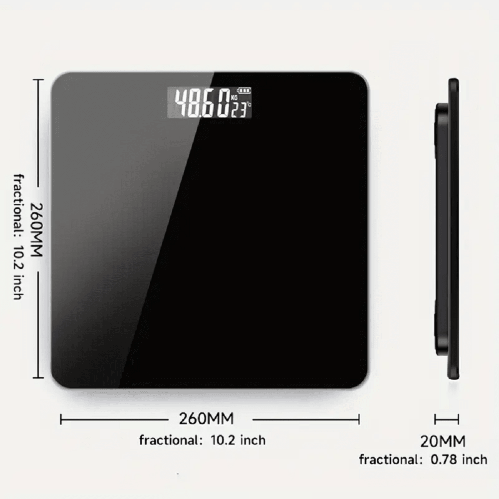 1 Pc Digital Bathroom Scale, G - đánh giá và giá Home Bathroom Glass