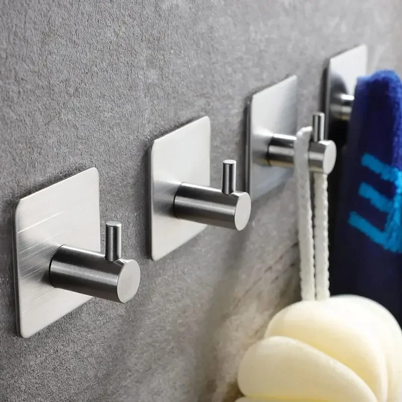 1-5pcs Self Adhesive Bathroom  - đánh giá và giá Robe Hook Adhesive
