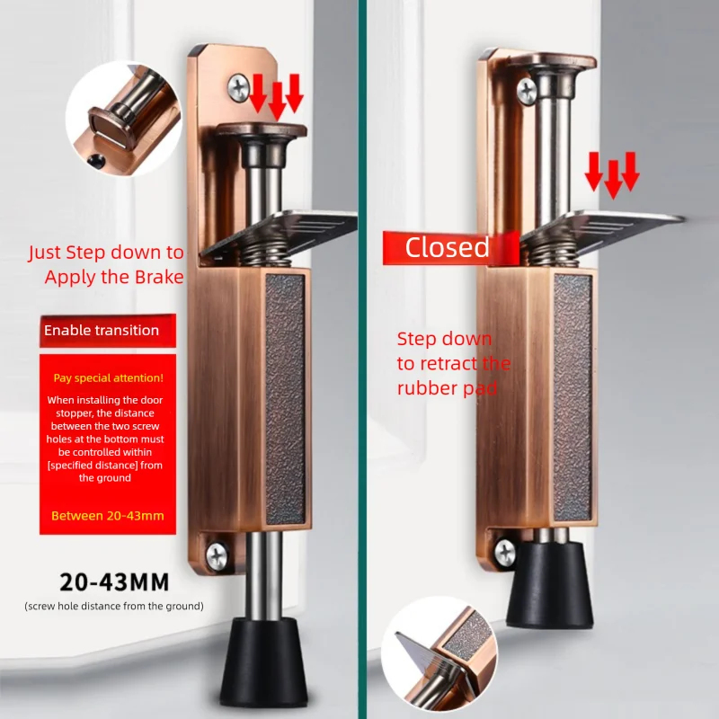 Heavy-Duty Telescopic Kickdown - đánh giá và giá Home Bathroom Hardware