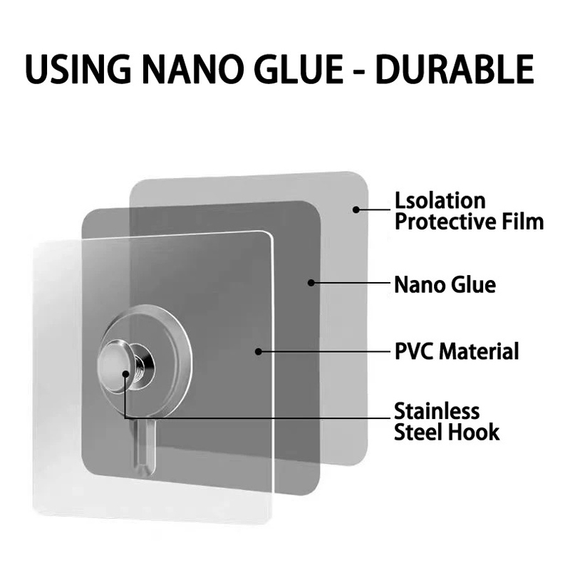 Strong Adhesive Hooks Picture  - đánh giá và giá Robe Hook Adhesive