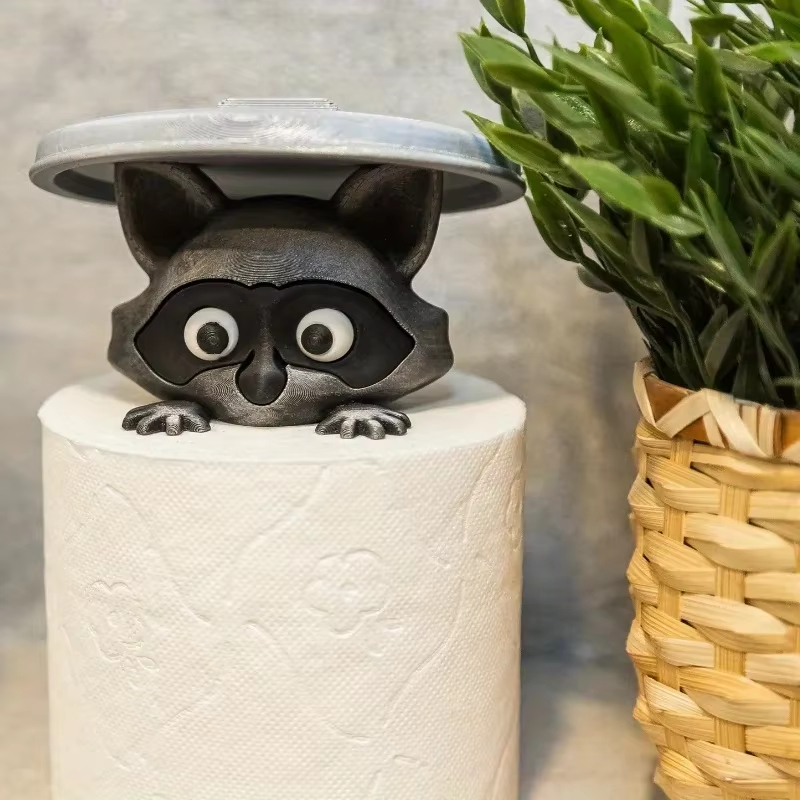 Cute Raccoon Toilet Paper Hold - đánh giá và giá Home Bathroom Ideas